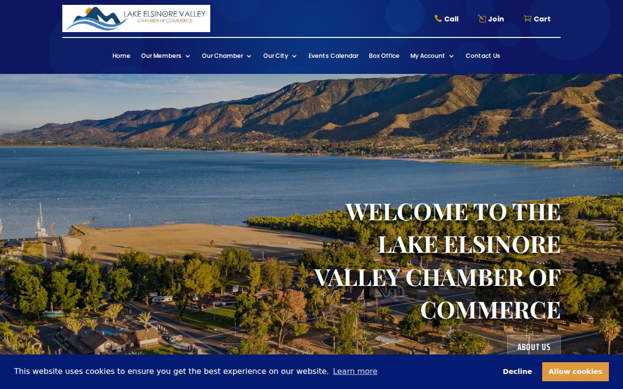 Lake Elsinore neighbors view of the Lake Elsinore community business directory